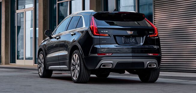 Estilizado diseño exterior trasero de tu SUV compacta, Cadillac XT4 2023